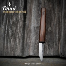 OMNI Knife - Makassar Ebenholz
